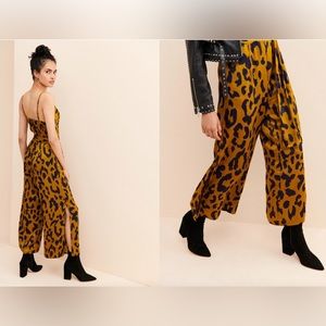 Leopard Print Jumpsuit